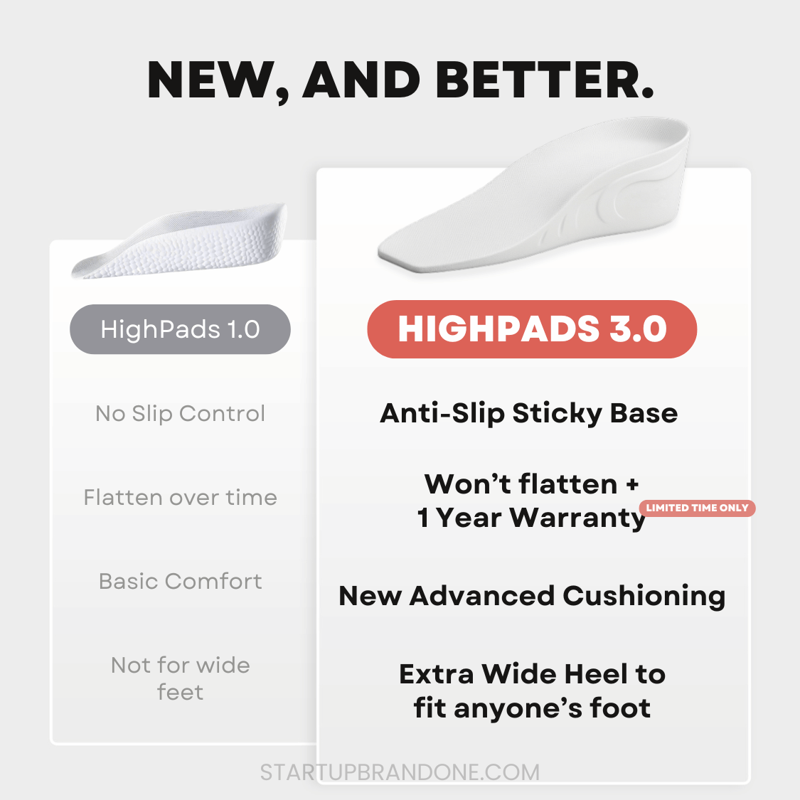 Ortopédicas HighPads™ 1.0