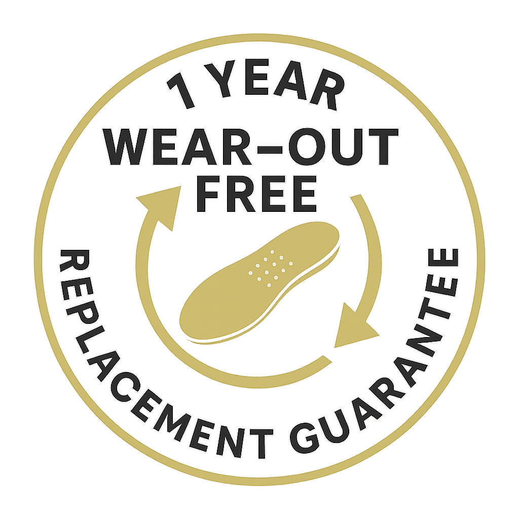 1 Year Wear-Out Replacement Guarantee